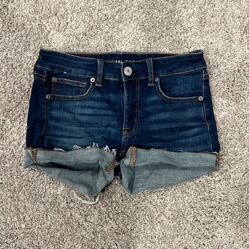 american eagle  jean shorts